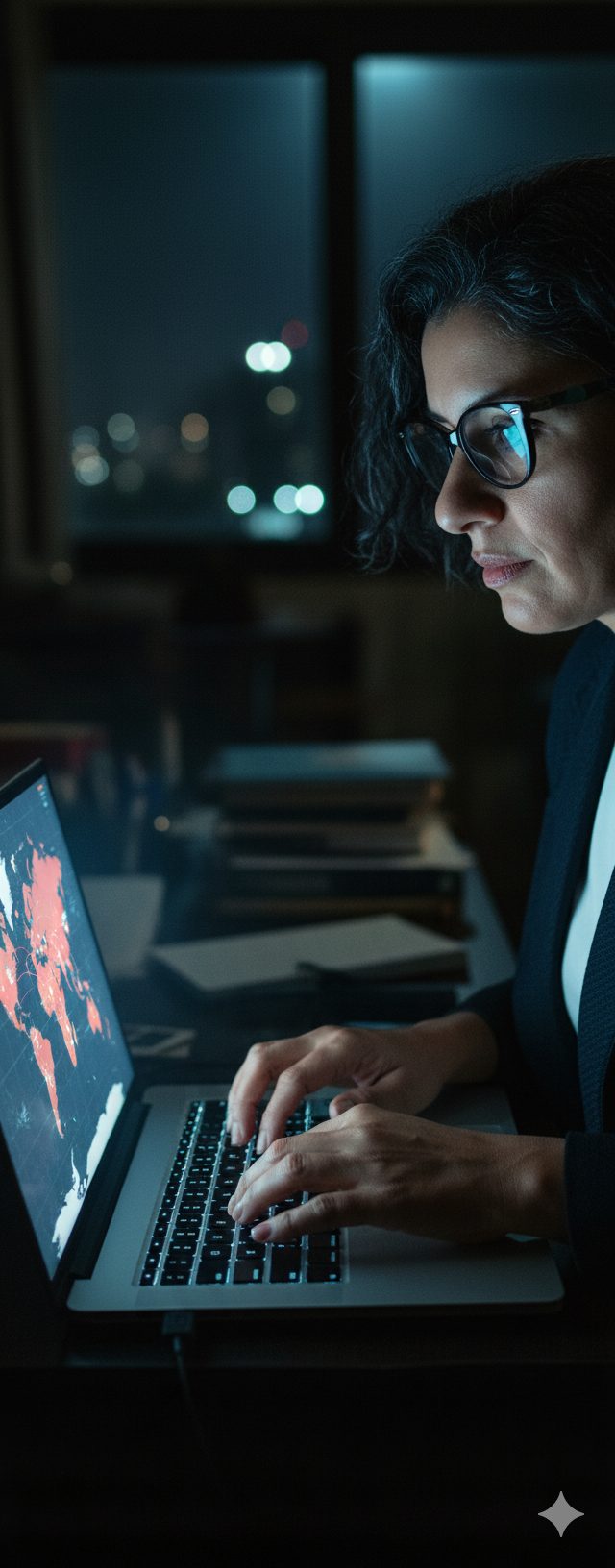 Escena conceptual — la investigación